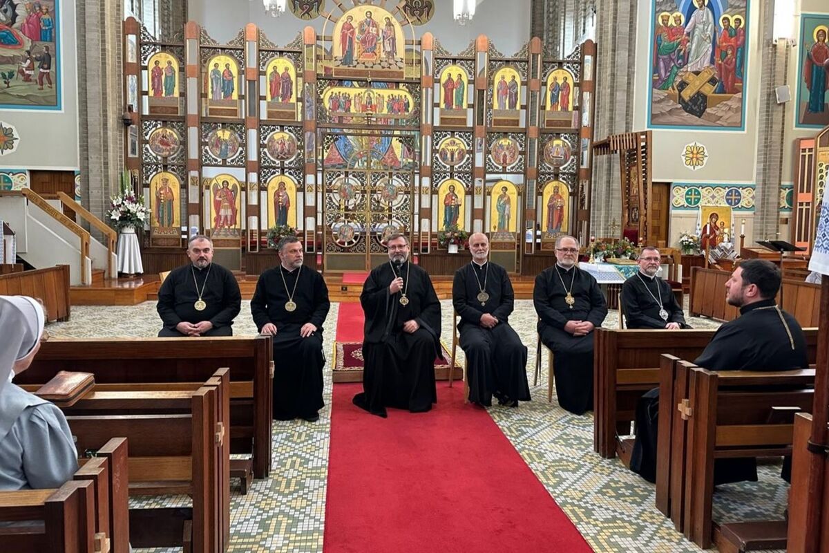 Глава УГКЦ до духовенства Мельбурнської єпархії: «Ми страждаємо з нашим народом, але живемо надією»