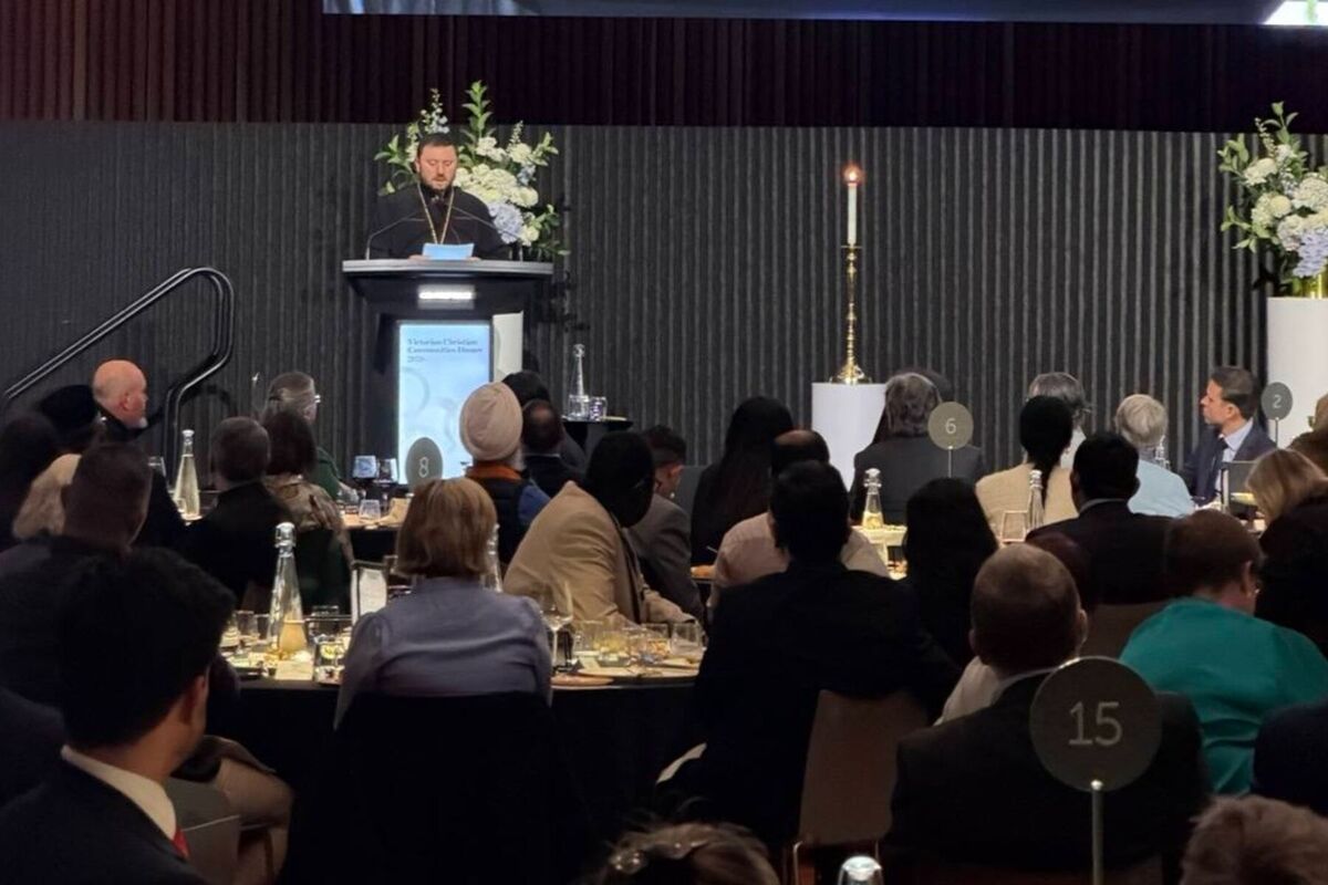 “Christian communities in Victoria make an extraordinary contribution to the daily life of this state,” Mykola Cardinal Bychok at the Victorian Christian Communities Dinner
