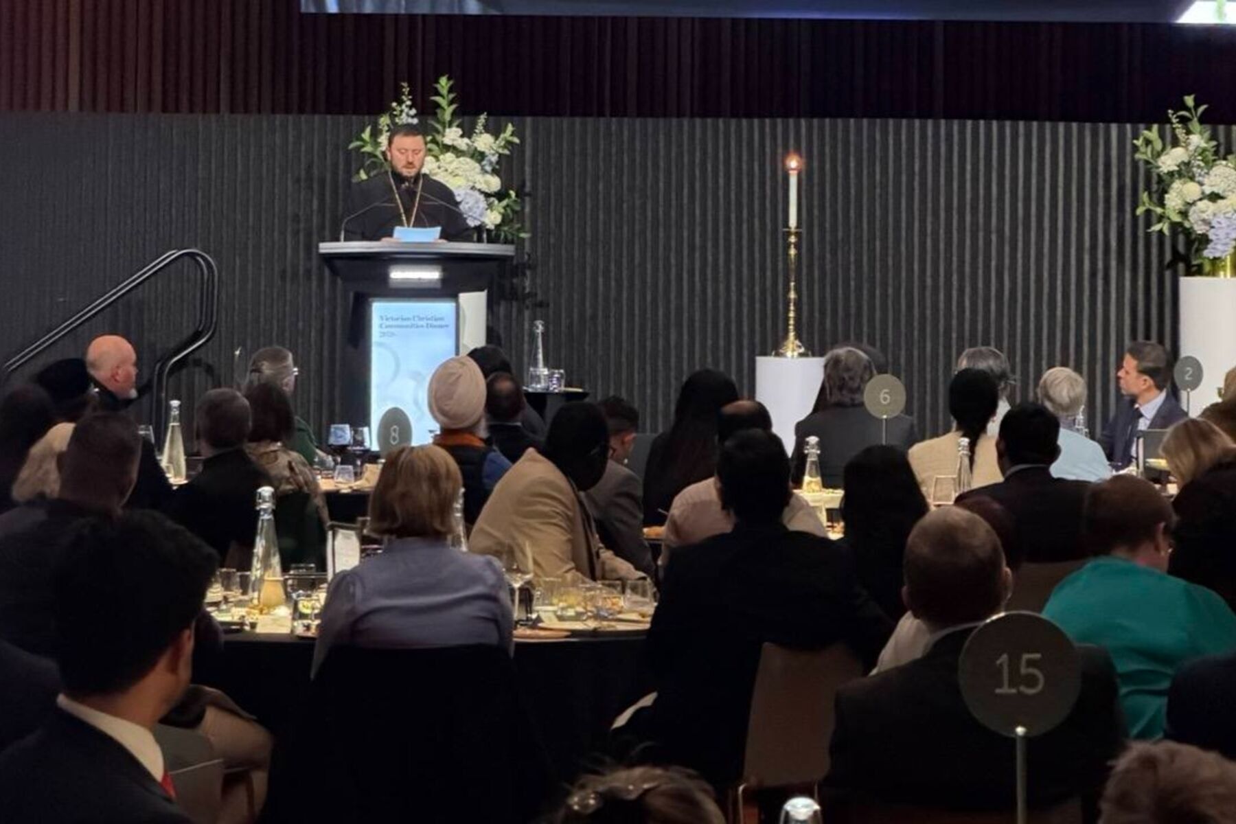 “Christian communities in Victoria make an extraordinary contribution to the daily life of this state,” Mykola Cardinal Bychok at the Victorian Christian Communities Dinner