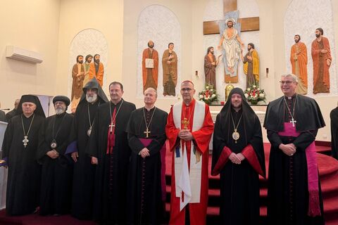 “We are Churches built on the witness of martyrs, on the endurance of the faithful, and on the unshakeable conviction that Christ is our life and our victory,” Bishop Mykola Cardinal Bychok