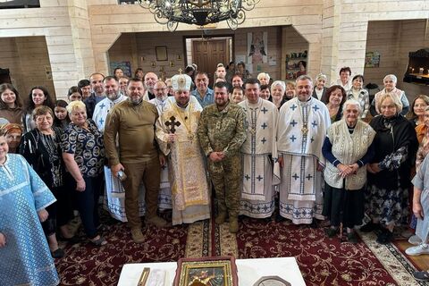 Bishop Mykola Bychok in Zaporizhzhia: “You are not alone; the whole world is with you”