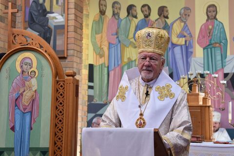 Homily by Bishop Volodymyr Viytyshyn on the second day of the Eparchial pilgrimage in Canberra