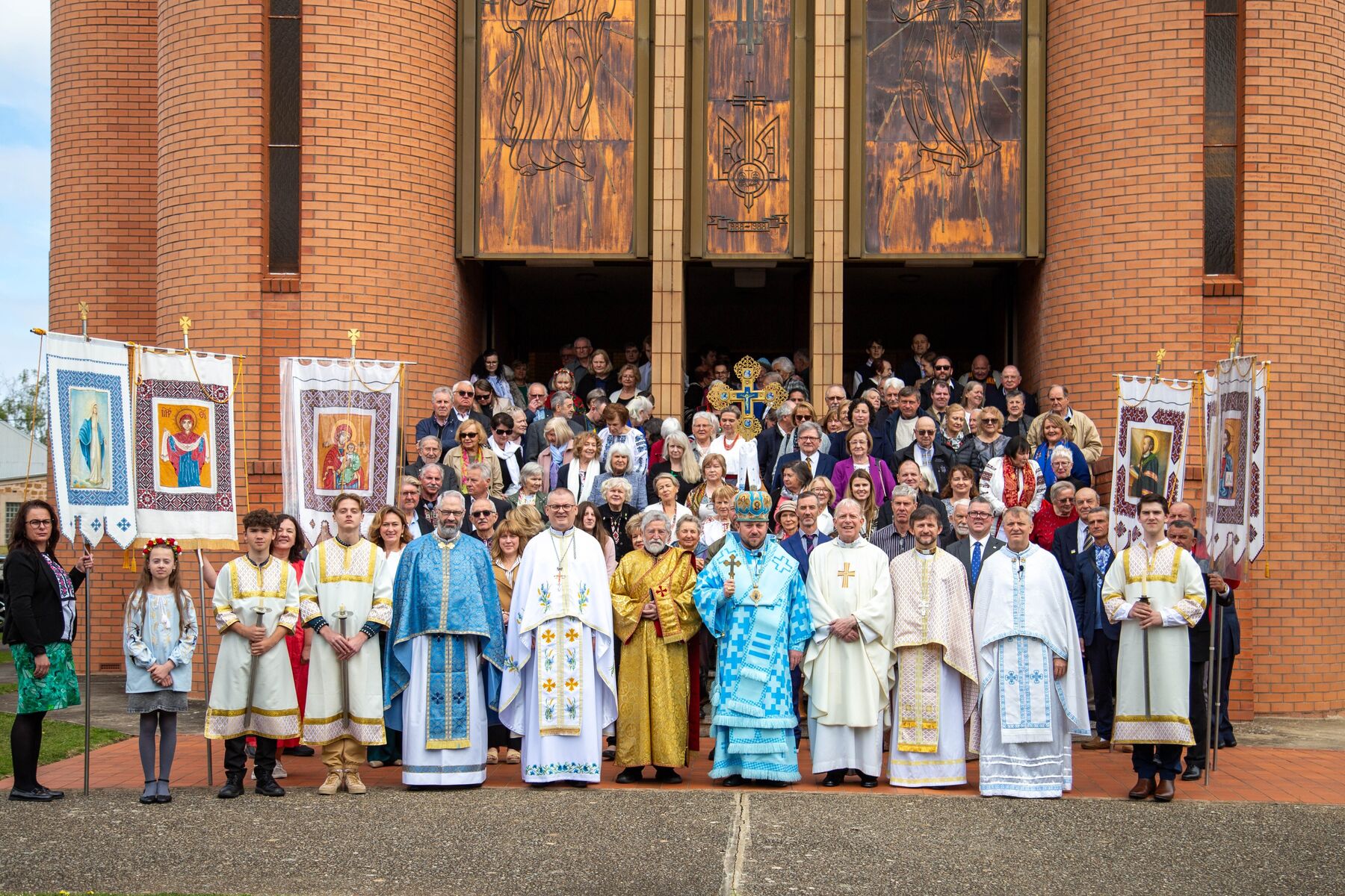 The 50th anniversary of the Church of Our Lady of Protection was celebrated in Adelaide