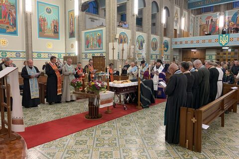 Hierarchical Parastas Held in Melbourne for Bishop Peter Stasiuk