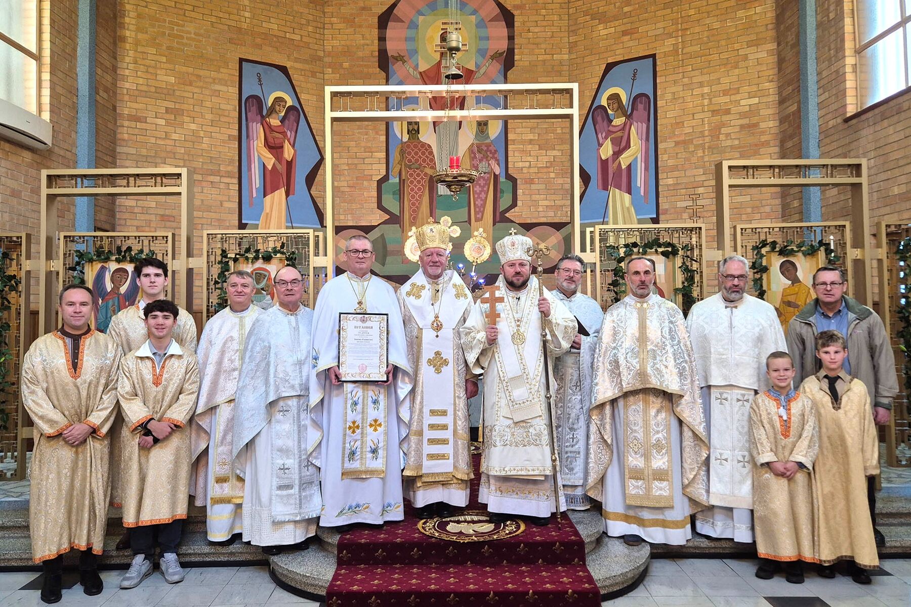 Metropolitan Volodymyr Viytyshyn Makes First Visit to Ukrainian Parishes in Adelaide