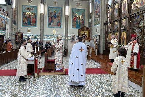 Парафія в Мельбурні вітала владику Миколу кардинала Бичка