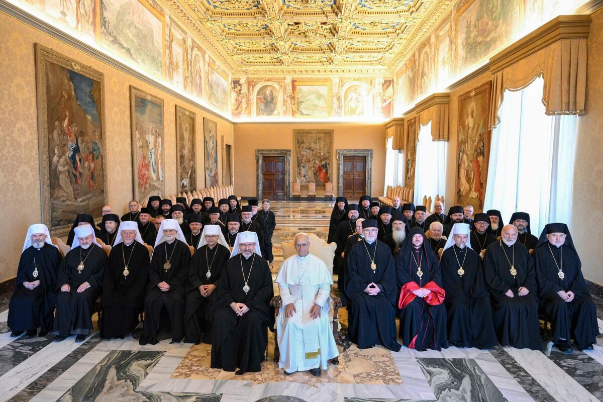 “I pray that peace will return to Ukraine as soon as possible,” Pope Leo XIV