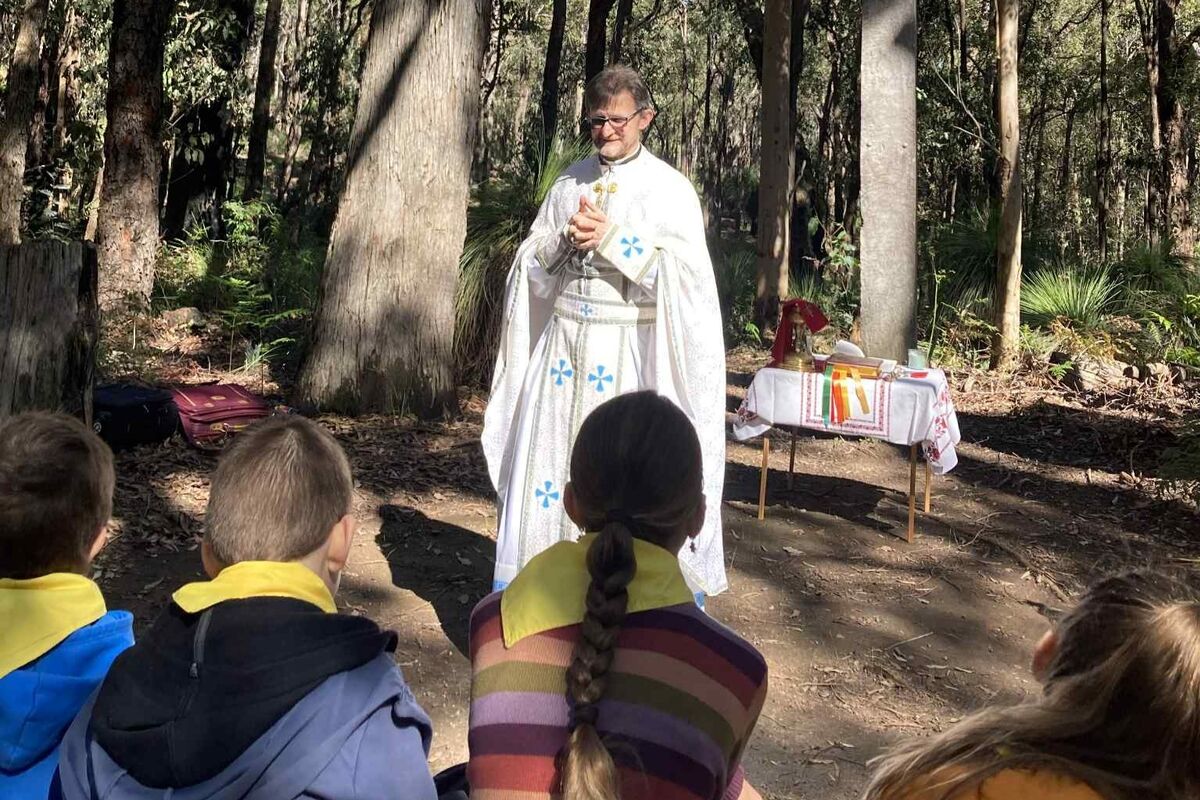 Divine Liturgy became spiritual focus of first Plast camp in Western Australia