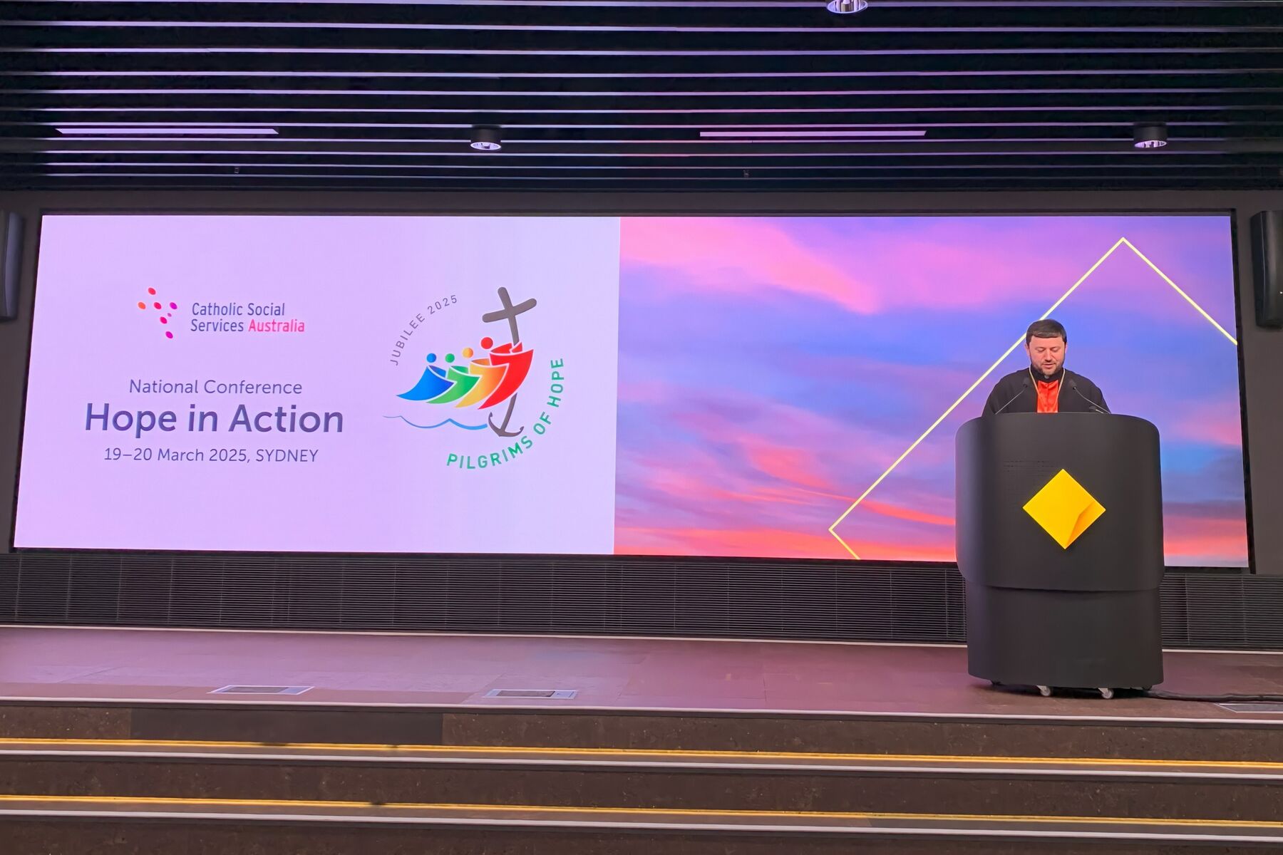 Промова владики Миколи кардинала Бичка на Національній конференції Католицьких соціальних служб Австралії у Сіднеї