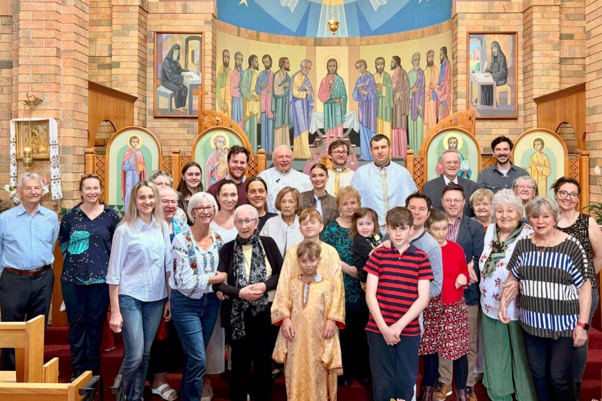 Pastoral visit to the Parish of Saint Volodymyr in Canberra
