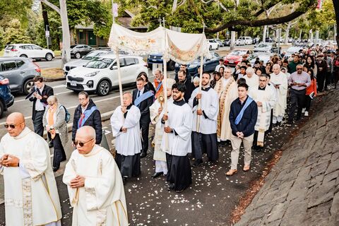 “May Christ the King reign in our hearts, in our families, in our Church, and in our world,” Bishop Mykola Cardinal Bychok
