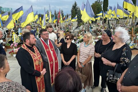 “Our Warrior Heroes Laid the Most Precious Thing on the Altar of Their Homeland — Their Lives,” Cardinal Mykola in Ternopil