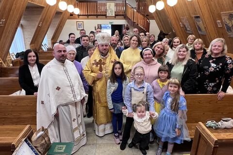 “Three Steps on the Journey with Christ,” Bishop Mykola Bychok in Iceland