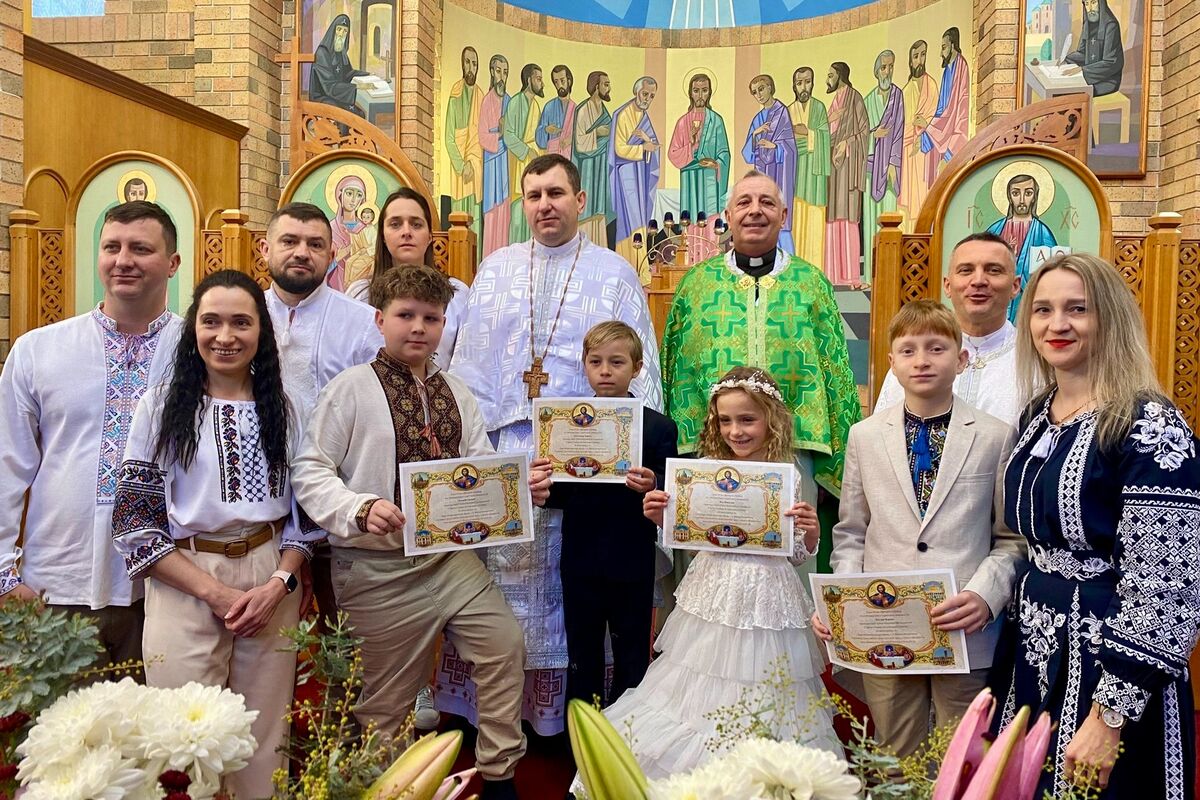 Parish Feast and Solemn Holy Communion at St. Volodymyr’s Parish in Canberra